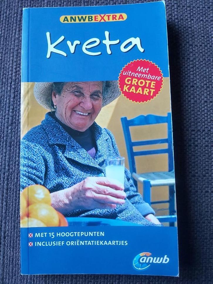ANWB reisgids - Kreta + uitneembare kaart, Boeken, Reisgidsen, Gelezen, Reisgids of -boek, Europa, ANWB, Ophalen of Verzenden