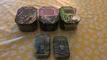 LEGE Pokemon tins beschikbaar voor biedingen