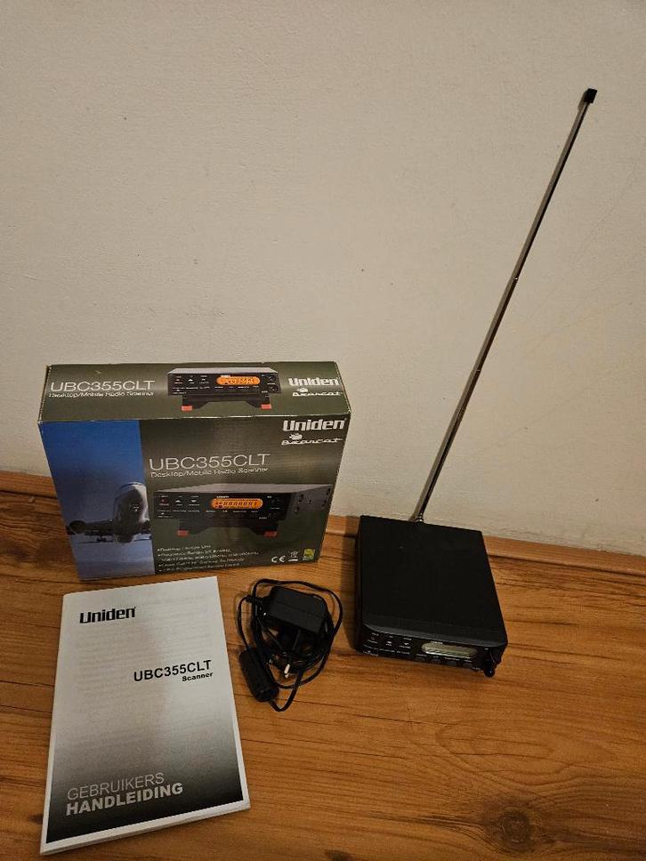 uniden bearcat UBC 355 CLT, Telecommunicatie, Scanners, Zo goed als nieuw, 500 kanalen of meer, Ophalen of Verzenden
