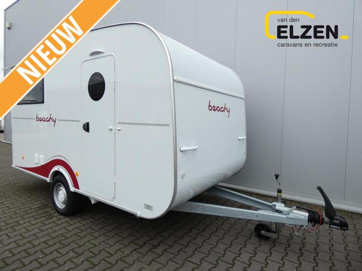 Hobby Beachy 420+ ,Model 2026, bekl. Ocean, Caravans en Kamperen, Caravans, Bedrijf, tot en met 4, 750 - 1000 kg, Standaardzit