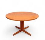 Deense vintage jaren 60 teak verlengbare eettafel, Ophalen, Gebruikt, 100 tot 150 cm, 100 tot 150 cm