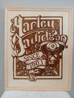 Harley Davidson Houten Wanddecoratie, Ophalen of Verzenden