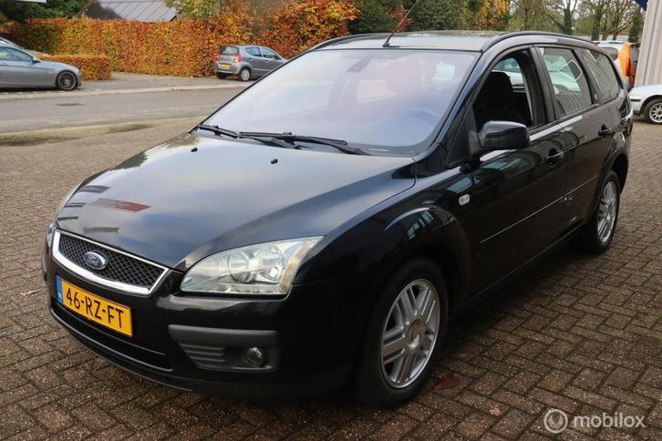 Ford Focus Wagon 1.6-16V Ghia in veiling bij ProVeiling, Auto's, Ford, Bedrijf, Focus, ABS, Airbags, Airconditioning, Alarm, Boordcomputer