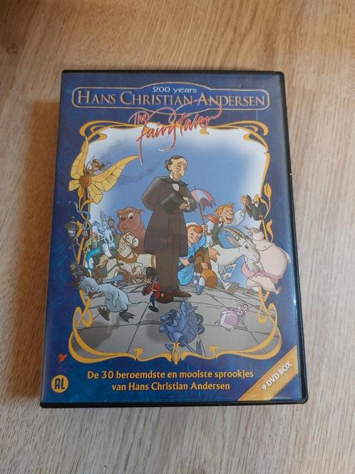 Hans christian anderson fairy tales 9 DVD box, Cd's en Dvd's, Dvd's | Tekenfilms en Animatie, Alle leeftijden, Ophalen of Verzenden