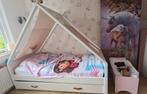 Cool kids Tipi bed  eenhoorn (90x200) met grote lade, Ophalen, Gebruikt, 180 cm of meer, 85 tot 100 cm