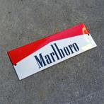 Emaille Schild MARLBORO Red Tabak Reclamebord Vintage Schild, Verzamelen, Verzenden, Gebruikt, Reclamebord