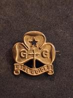 Badge - Girl Guides - 1920's, Verzamelen, Scouting, Gebruikt, Ophalen of Verzenden, Embleem, Speld of Insigne