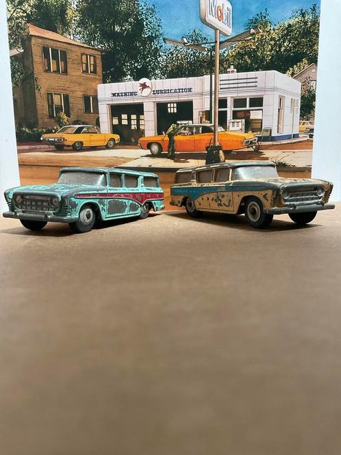 Dinky Toys Nash Rambler station wagons ca 1958, Hobby en Vrije tijd, Modelauto's | 1:43, Auto, Dinky Toys, Ophalen of Verzenden
