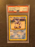 Wartortle Base Set 1999-2000 PSA 10, Hobby en Vrije tijd, Verzamelkaartspellen | Pokémon, Verzenden, Zo goed als nieuw, Losse kaart