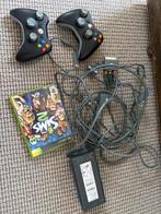 Xbox 360 Onderdelen: Voeding, 2 Controllers & Sims 2, Spelcomputers en Games, Spelcomputers | Xbox 360, Met 2 controllers, Ophalen of Verzenden