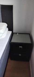 Nachtkastje met lades, Ophalen, Minder dan 50 cm, Gebruikt, Minder dan 100 cm