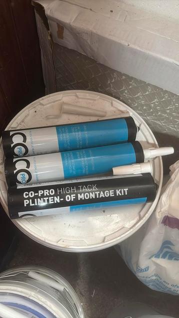 3 volle co-pro high tack plinten of mantage kit beschikbaar voor biedingen