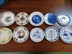 10 Herdenkings Borden Koninklijk Huis, Verzamelen, Ophalen, Gebruikt, Servies