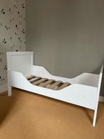 Bopita peuterbed - Wit, Gebruikt, 70 tot 85 cm, Lattenbodem, 140 tot 160 cm