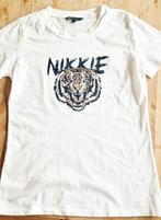 T shirt v Nikkie Plessen, Kleding | Dames, Wit, Ophalen of Verzenden, Zo goed als nieuw, Korte mouw