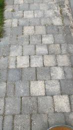 15x15 tegels klinker stone kleur 1,4 M2 gratis !, Tuin en Terras, Ophalen of Verzenden, Zo goed als nieuw, Minder dan 5 m², Beton