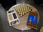 Damspel  Schaakspel    dambord  schaakbord, Ophalen, Zo goed als nieuw