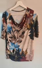 Fleurig dames shirt mt 40, Ophalen of Verzenden, Zo goed als nieuw, Maat 38/40 (M), Korte mouw
