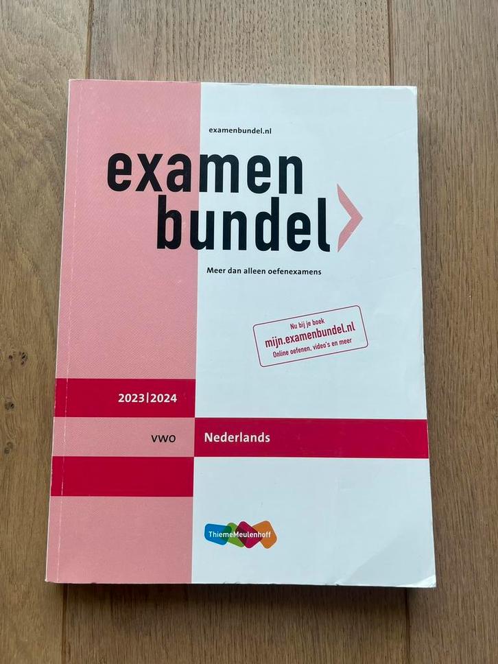 Examenbundel Nederlands VWO, Boeken, Schoolboeken, Nieuw, Nederlands, VWO, Ophalen of Verzenden