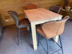 bartafel met stoelen, Huis en Inrichting, Tafels | Statafels, Ophalen, Gebruikt
