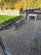 Koppelstones rood/bruin 12x12x7mm - 1,5m2 (108 stuks), Tuin en Terras, Ophalen, Beton, Minder dan 5 m², Klinkers