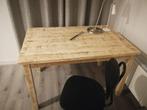 Houten tafel / bureau, Huis en Inrichting, Tafels | Eettafels, 50 tot 100 cm, Gebruikt, Rechthoekig, Ophalen