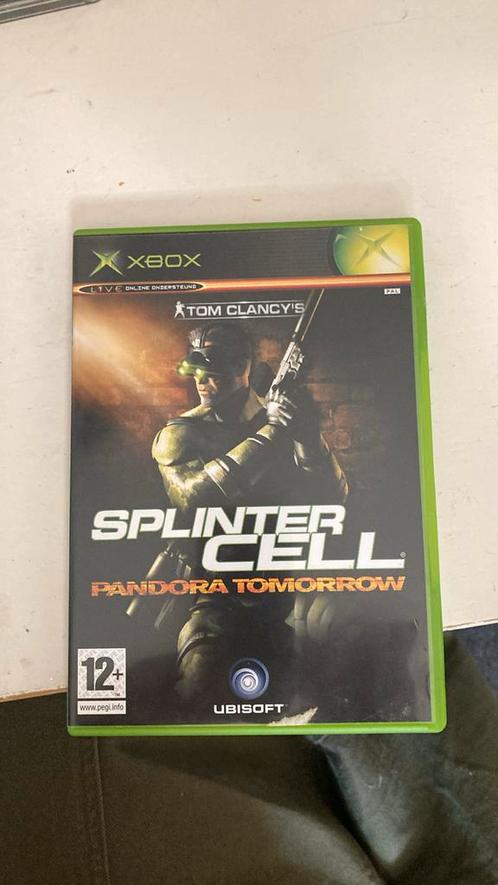 xbox original ;Tom  clancy's splinter cell pandora tomorrow, Spelcomputers en Games, Games | Xbox Original, Zo goed als nieuw