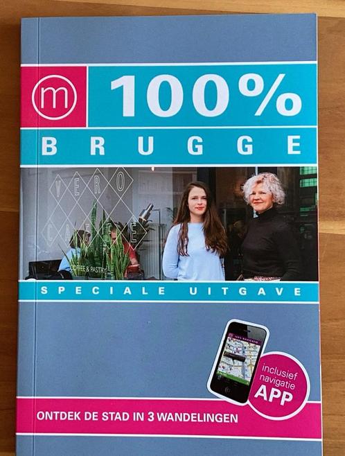 100% Brugge, Boeken, Reisgidsen, Zo goed als nieuw, Reisgids of -boek, Benelux, Overige merken, Budget, Ophalen of Verzenden