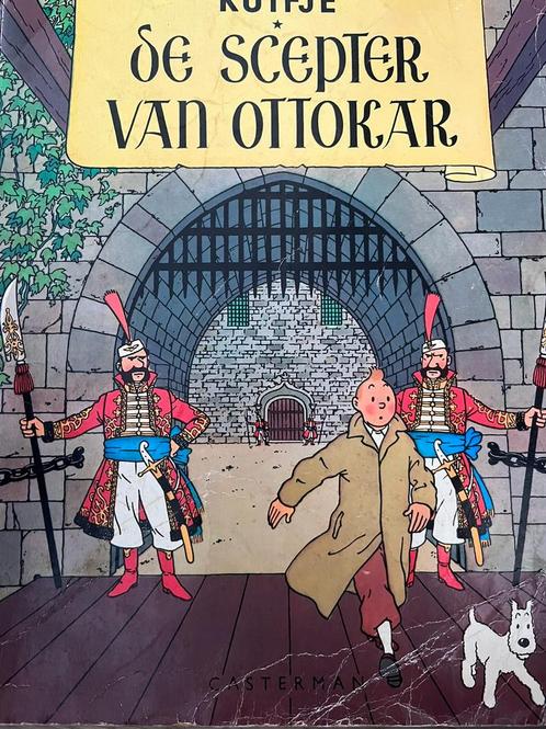 De avonturen van Kuifje - De scepter van ottokar, Boeken, Stripboeken, Gelezen, Eén stripboek, Ophalen of Verzenden
