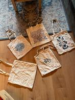 GRATIS 5 jute tasjes, Ophalen, Zo goed als nieuw, Katoen, 120 cm of meer