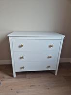 Witte commode, Gebruikt, 50 tot 70 cm, Ophalen of Verzenden, 100 cm of meer