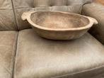 Houten landelijke schaal, Huis en Inrichting, Woonaccessoires | Overige, Ophalen of Verzenden, Zo goed als nieuw