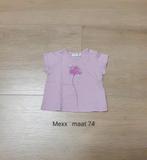 Roze Mexx shirt, Kinderen en Baby's, Babykleding | Maat 74, Ophalen of Verzenden, Zo goed als nieuw, Meisje, Shirtje of Longsleeve