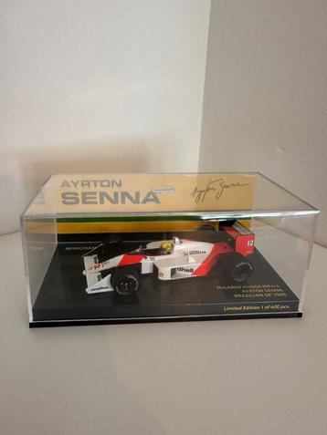 Minichamps 1/43 McLaren Ayrton Senna Brazilian GP beschikbaar voor biedingen