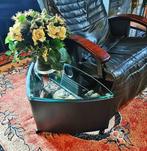 Leolux bijzet tafeltje, Huis en Inrichting, Tafels | Bijzettafels, Minder dan 55 cm, Overige vormen, Ophalen, 45 tot 60 cm