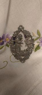 425 Afbeelding van de Heilige Franciscus - tin, Ophalen of Verzenden, Zo goed als nieuw, Overige typen, Christendom | Katholiek