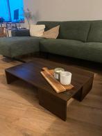 Salontafel 60 x 90 x 22 Japandi bruin hout als nieuw, Huis en Inrichting, Tafels | Salontafels, 50 tot 100 cm, Minder dan 50 cm