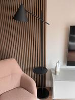 Staande lamp zwart LED incl dimmer ZGAN, Huis en Inrichting, Lampen | Vloerlampen, Ophalen of Verzenden, Zo goed als nieuw, Metaal