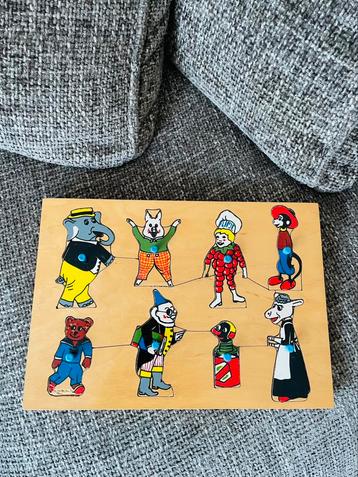 Vintage 70’s FLIPJE TIEL Puzzel hout beschikbaar voor biedingen