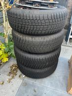 Te koop 4 winterbanden op velg, Auto-onderdelen, Banden en Velgen, Ophalen, 15 inch, Banden en Velgen, Winterbanden
