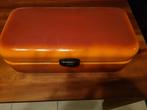 Vintage oranje broodtrommel, Ophalen