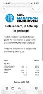 Halve marathon Eindhoven 2025, Eén persoon, Oktober