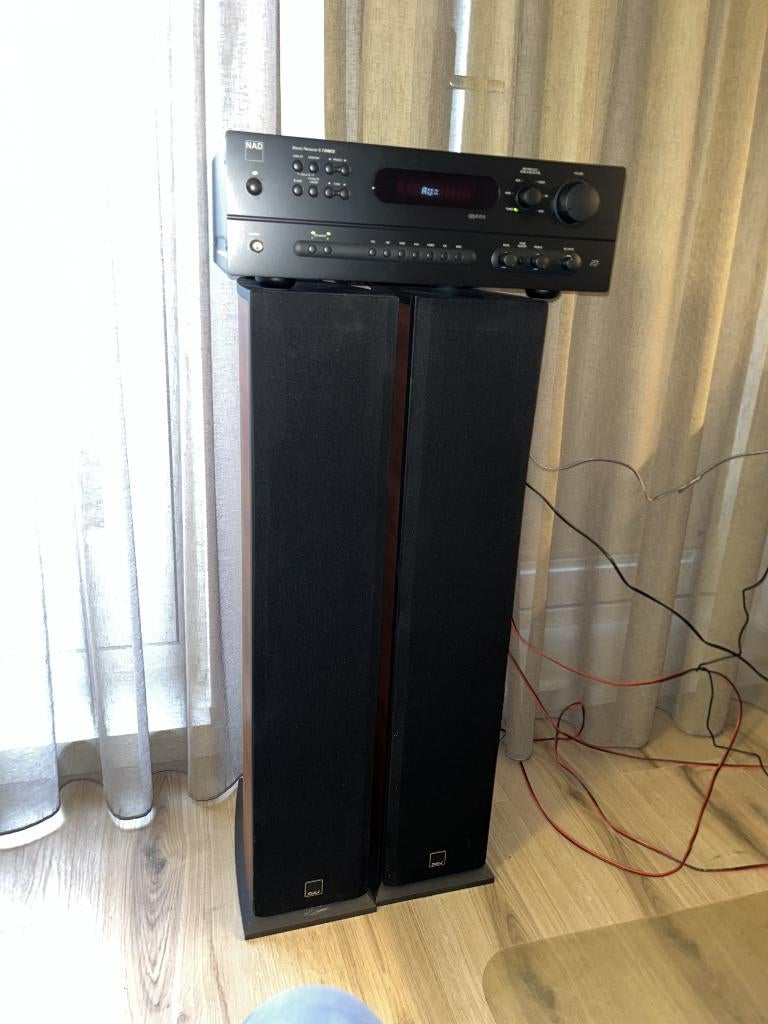receiver + Boxen, Ophalen of Verzenden, Zo goed als nieuw, 120 watt of meer, Overige merken