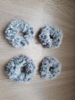 Handmade by Ebony: scrunchie,  zacht, fluffy grijs, Ophalen of Verzenden, Nieuw, Haarspeld