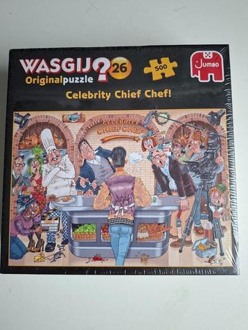 Wasgij? Originalpuzzle no 26 - Celebrity Chief Chef! (500st) beschikbaar voor biedingen