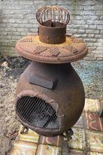 Gietijzeren Buitenhaard / Terrashaard, Tuin en Terras, Ophalen, Gebruikt, Vuurkorf