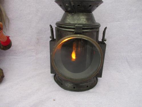 Antieke Seinlamp,(Spoor),v.a 45,00e, Antiek en Kunst, Antiek | Koper en Brons, Koper, Ophalen of Verzenden