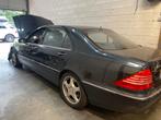 Mercedes S600 V12 lang NAP 189.000 KM S klasse W220 600, Ophalen, Overige kleuren, Benzine