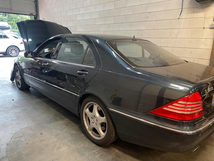 Mercedes S600 V12 lang NAP 189.000 KM S klasse W220 600, Auto diversen, Schadeauto's, Benzine, Overige kleuren, Ophalen