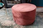 Woood Sara poef oud roze 60 cm, Ophalen, Zo goed als nieuw, 50 tot 75 cm, 50 tot 75 cm